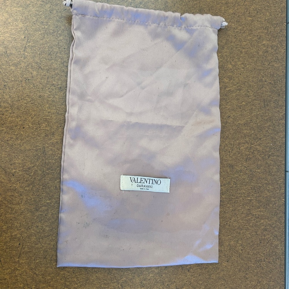Valentino Garavani Rose Gold Drawstring Dust Bag